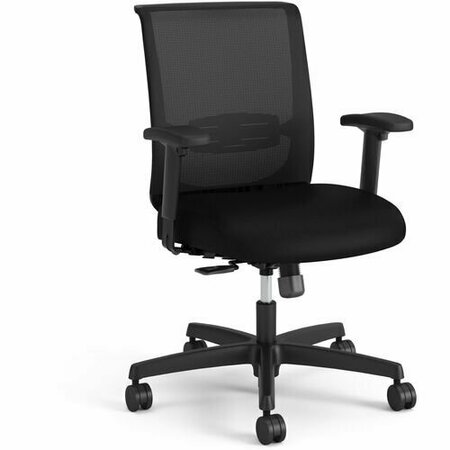 THE HON CO Task Chair, Mesh, Swivel Tilt, 27-3/4inx27-1/2inx42in, Black HONCMZ1ACU10